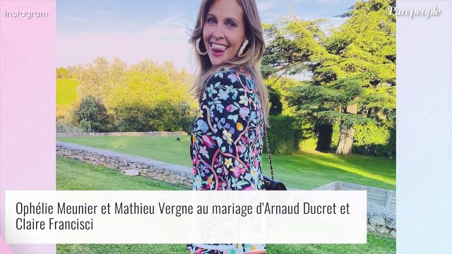 Ophélie Meunier et Mathieu Vergne : Week-end paradisiaque pour le mariage d'Arnaud Ducret