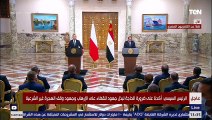 السيسي: استعرضت مع الرئيس البولندي الجهود المصرية في ملف سد النهضة