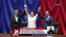 Virtual meeting para sa paglilipat ng kapangyarihan, ikinakasa nina VP-elect Sara Duterte at outgoing VP Leni Robredo | 24 Oras