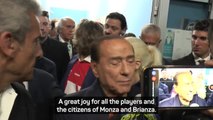 Berlusconi aims for Serie A glory after Monza promotion
