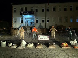 KAÇAK AVLANAN 1,5 TON İNCİ KEFALİ ELE GEÇİRİLDİ