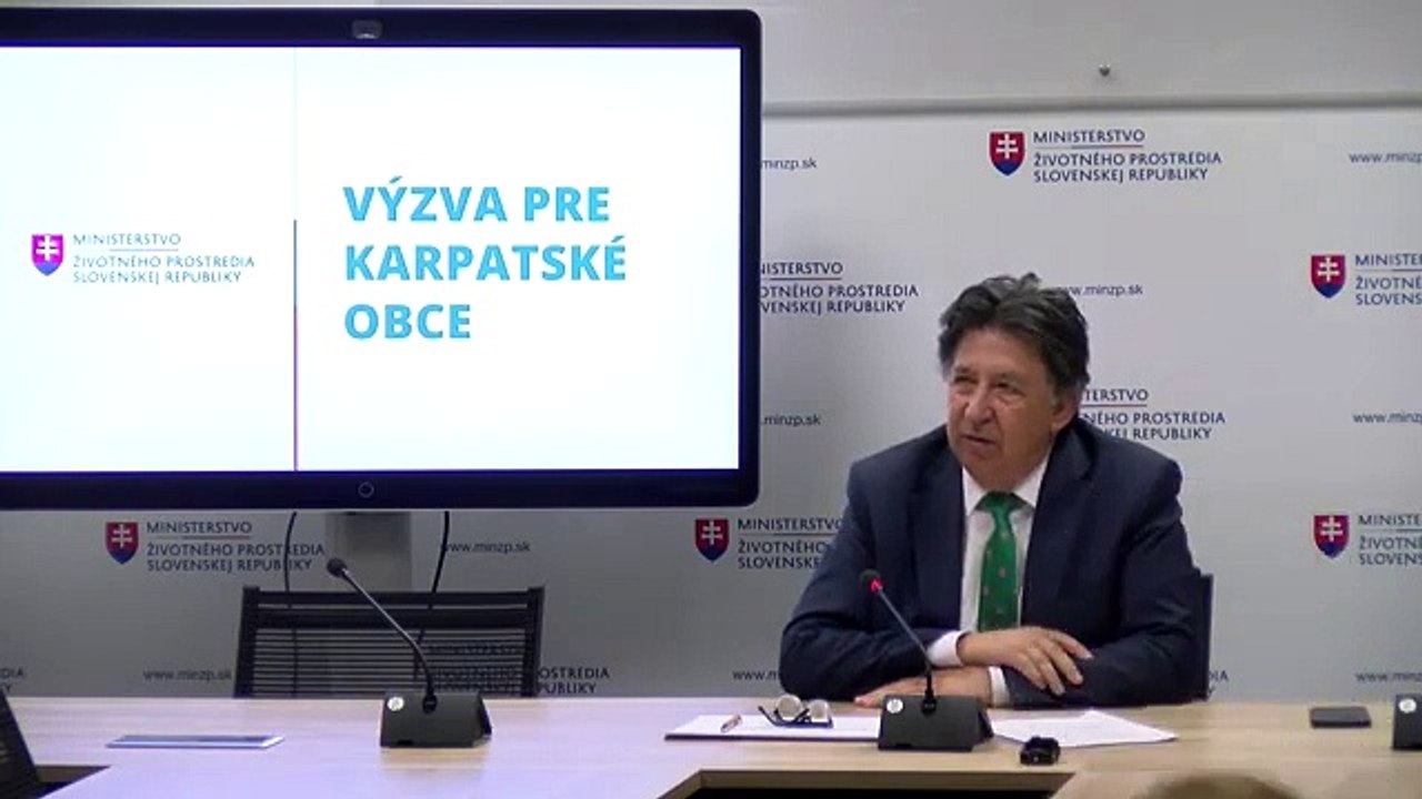 ZÁZNAM: J.Budaj: Ministerstvo podalo podnet na neznámeho páchateľa za znečistenie Slanej