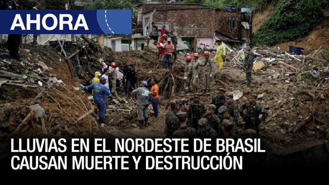 Decenas de muertos y desaparecidos por fuertes lluvias en nordeste de Brasil - 30May - Ahora
