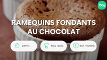 Ramequins fondants au chocolat