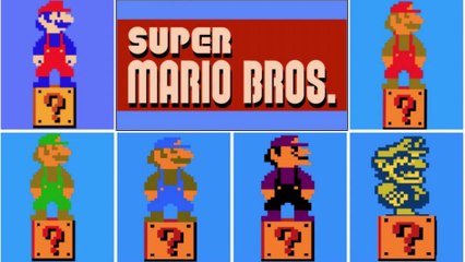Jumpman vs. Mario vs. Luigi vs. Kevin vs. Wario vs. Waluigi|Who is the Best?
