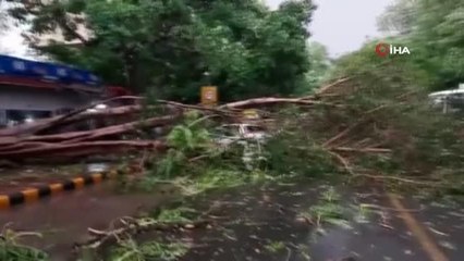 Hindistan'da dolu fırtınası