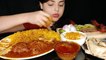 Eating Prawn Biryani, Spicy Chicken Tandoori Butter Masala, Chicken Tandoori, Butter Naan, Big Bites