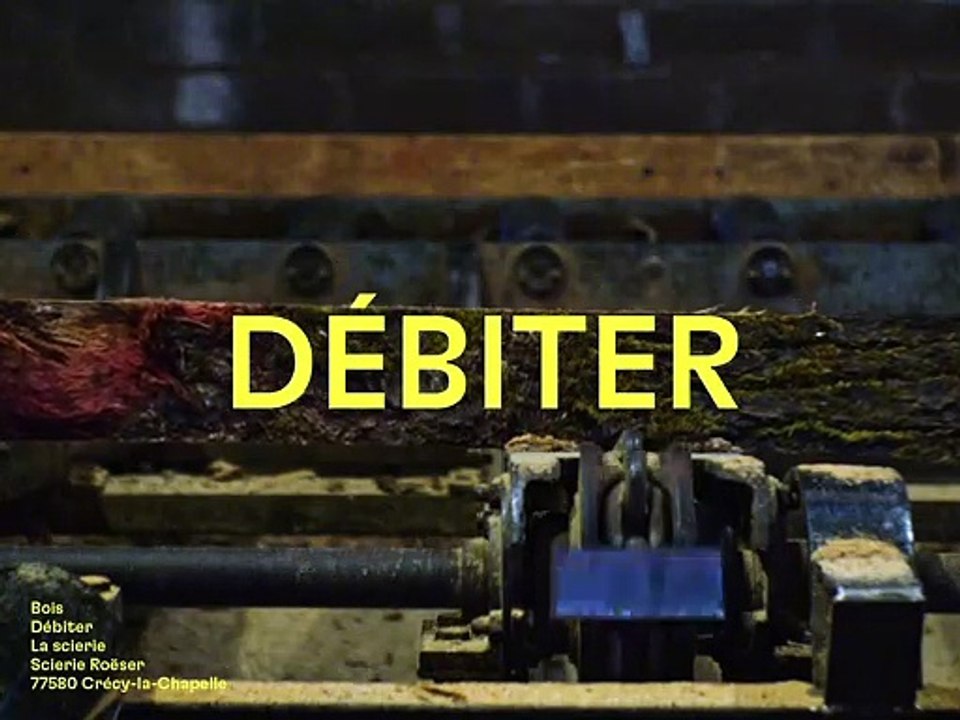 BOIS / DÉBITER / Ressources. Filmer la matière, révéler les savoir-faire