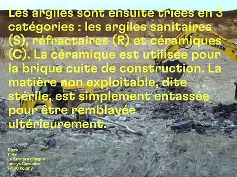 TERRE / TRIER / Ressources. Filmer la matière, révéler les savoir-faire