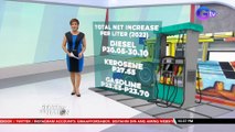 Dagdag na P1.70/L (diesel), P2.45/L (kerosene), ipatutupad bukas | SONA