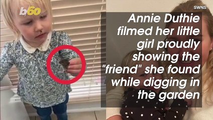 Adorable Two-Year-Old Freaks Mom When Catching Live Mouse