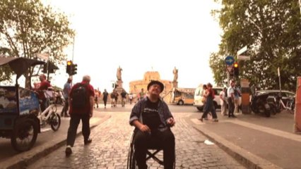 "Carrozzella Romana", Rodolfo Laganà canta la sua gincana a Roma