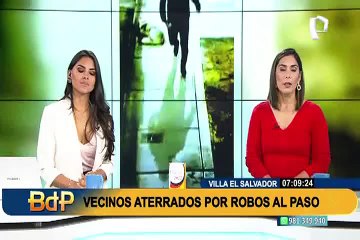 Video herunterladen: Robos al paso a cualquier hora del día: vecinos aterrados exigen mayor seguridad en VES