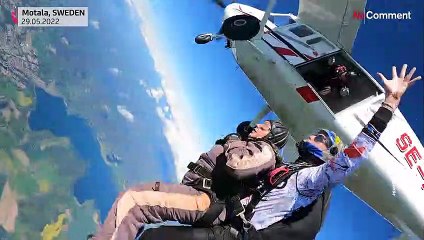 103-year-old skydiver Ruth Larsson sets new Guinness World Record