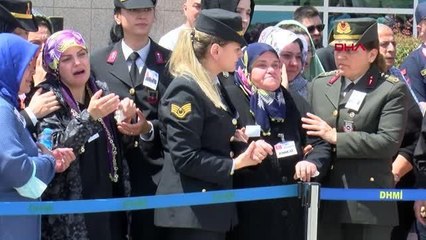 ŞEHİT UZMAN ÇAVUŞ İSLAM SANCAK'IN CENAZESİ SAMSUN'DA