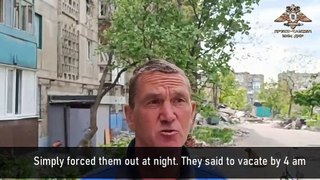 Ukrainian tanks shot at residential buildings in Mariupol with direct fire, and AFU snipers fired at women and old people who were trying to escape
