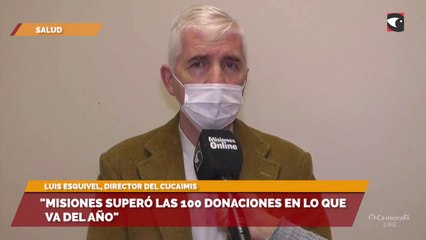 "Misiones superó las 100 donaciones en lo que va del año"