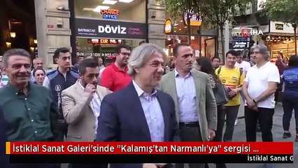 İstiklal Sanat Galeri'sinde "Kalamış'tan Narmanlı'ya" sergisi açıldı