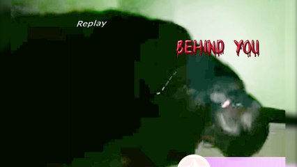 Creepy Face Black Figure || Heru Michu in Abandoned Hospital Madiun