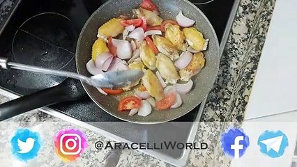 SALTEADO DE SOJA CON POLLO