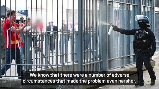 French Sports Minister blames 'false tickets' for UCL final chaos