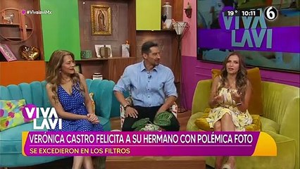Verónica Castros desatá polémica al "abusar" de los filtros