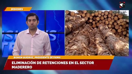 Eliminación de retenciones en el sector maderero