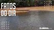 Indígenas afirmam que deslizamento de montanha é responsável pela turbidez da água do Rio Mapuera