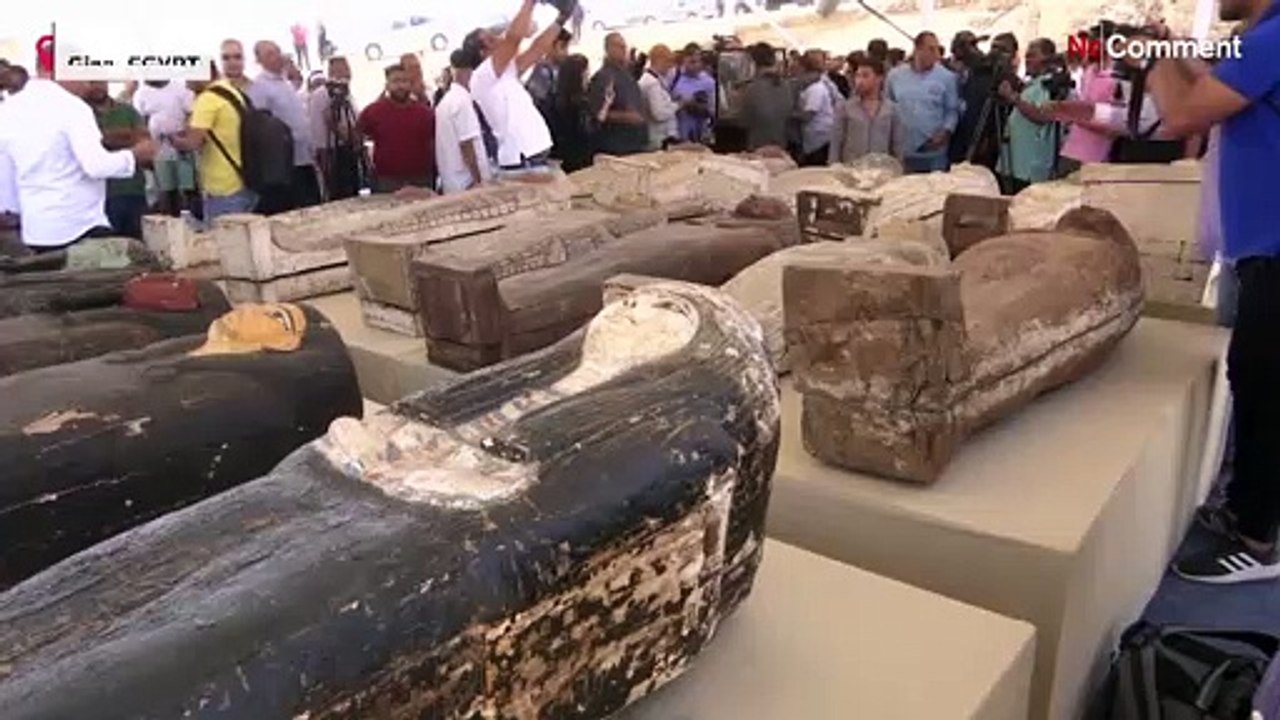 Egypte : des trésors mis au jour dans la célèbre nécropole de Saqqara.
