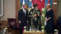 البابا تواضروس يستقبل الرئيس البولندي وقرينته