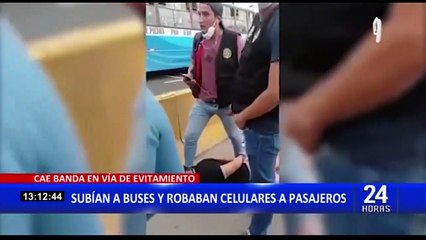 Capturan a "Los terribles del puente Atarjea", banda que asaltaba pasajeros en buses