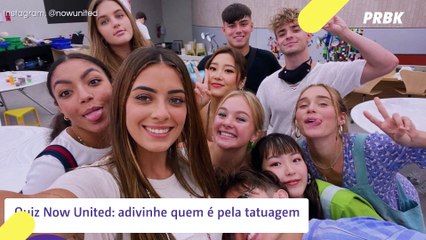 É uniter mesmo? Adivinhe o integrante do Now United só pela tatuagem