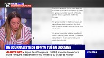 Julie Roeser rend hommage à Frédéric Leclerc-Imhoff, journaliste à BFMTV, tué en Ukraine