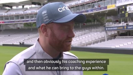 Bairstow 'excited' to work with McCullum
