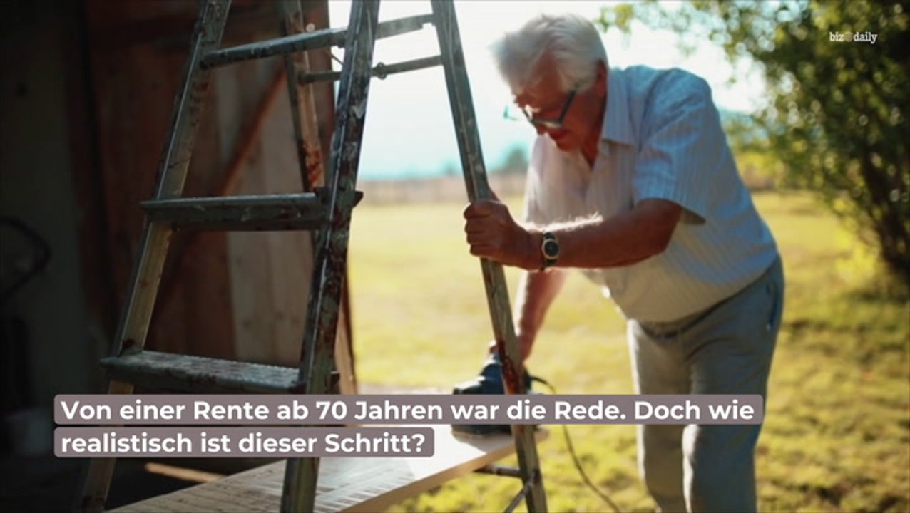 Kommt die Rente ab 70? Arbeitsminister Heil spricht Klartext