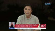 Vice President Leni Robredo, binati si Vice-President-elect Sara Duterte sa kanyang proklamasyon | UB