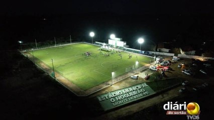 Com estrutura moderna e em festa, estádio de futebol ”padrão FIFA” é inaugurado em Monte Horebe