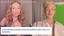 Larissa Manoela responde à declaração polêmica de João Guilherme sobre ex-namorada