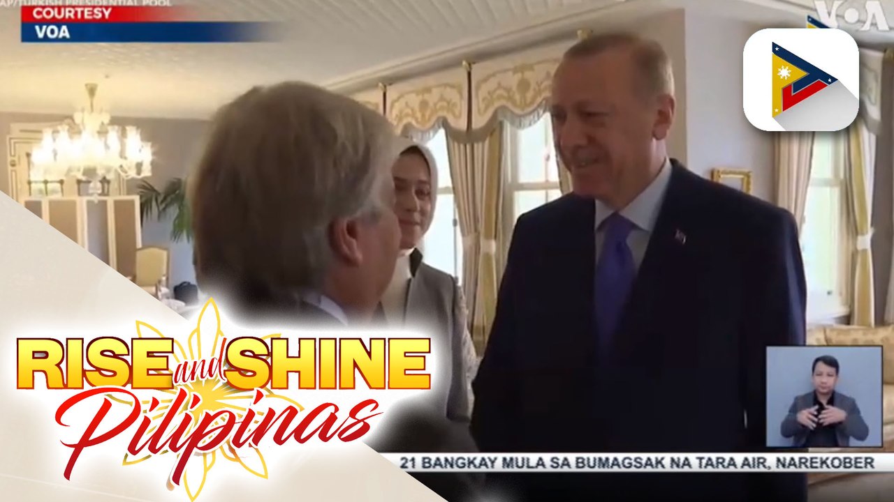 Turkish Pres. Recep Tayyip Erdogan at Russian Pres. Putin, muling nag-usap