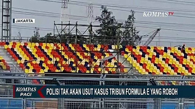 Atap Formula E yang Roboh Diperbaiki, Ditargetkan Rampung pada 2 Juni