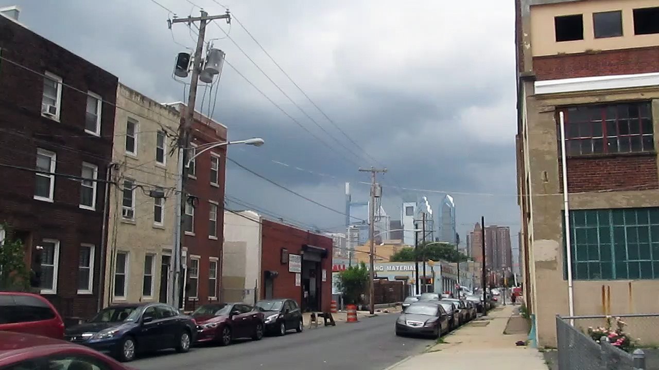 Afternoon Thunderstorms Philadelphia Pennsylvania