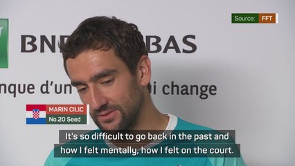 Cilic enjoying his tennis after reaching French Open quarters