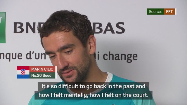 Cilic enjoying his tennis after reaching French Open quarters