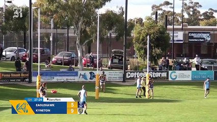 MATCH HIGHLIGTS RD 7: Kyneton's Frazer Driscoll | Bendigo Advertiser | May 2022