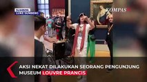 Detik-detik Lukisan Mona Lisa Diolesi Kue oleh Seorang Aktivis: Ada yang Hancurkan Planet Ini