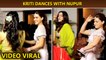 Kriti Sanon's Dhamakedar Dance With Sister Nupur On 'Gur Naal Ishq Mitha Haay'