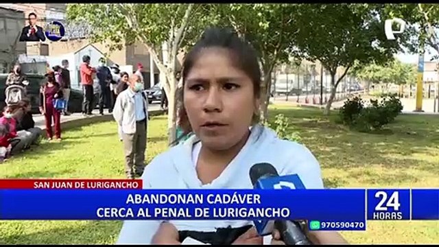 SJL: Cadáver hallado cerca a penal de SJL sería de un extranjero