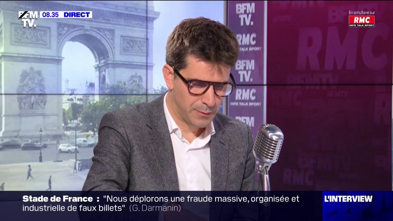 Stade de France: "les faux billets sont la goutte d'eau qui fait déborder le vase", affirme Mathieu Hanotin, maire de Saint-Denis