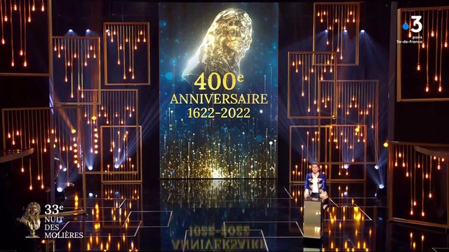 Cérémonie des Molières : Les 3 premières minutes diffusées sur France 3 le 31 mai 2022
