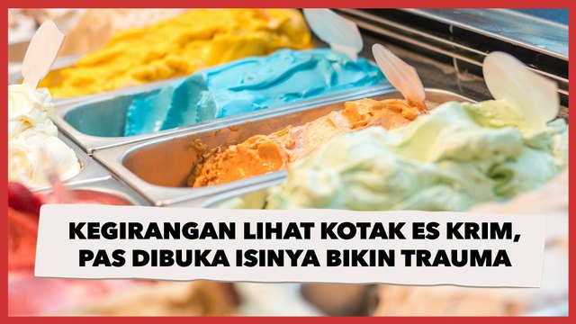 Dua Bocah Kegirangan Lihat Kotak Es Krim, Pas Dibuka Isinya Auto Buat Trauma